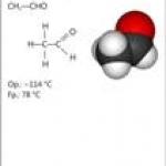 Az etanol molekulájának szerkezete